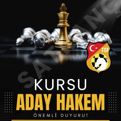 Adıyaman'da Satranç Aday Hakem Kursu
