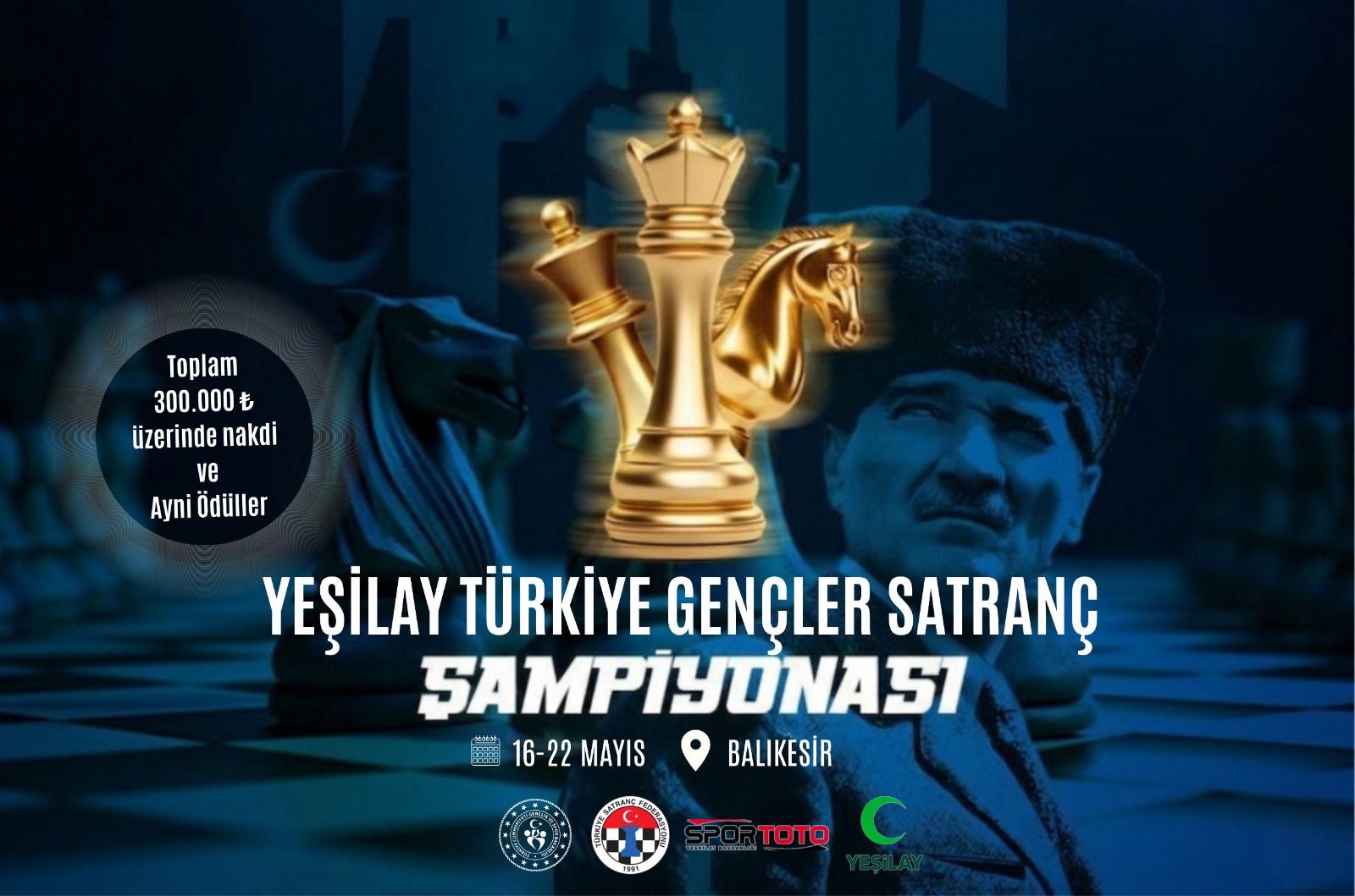 2025-2026 Yeşilay Türkiye Gençler Satranç Şampiyonası