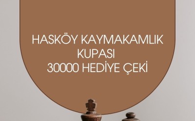 Hasköy Kaymakamlık Kupası Satranç Turnuvası