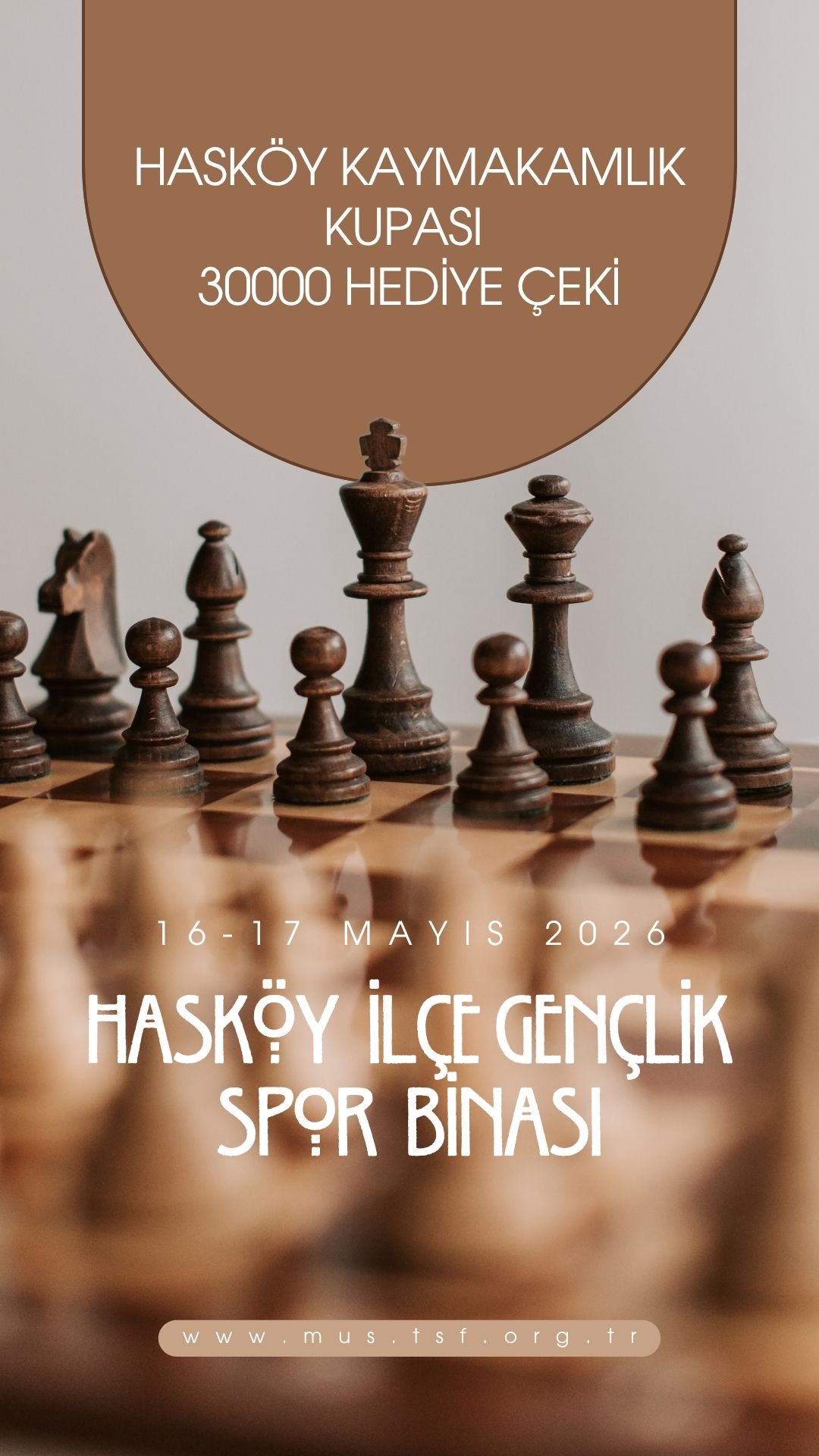 Hasköy Kaymakamlık Kupası Satranç Turnuvası