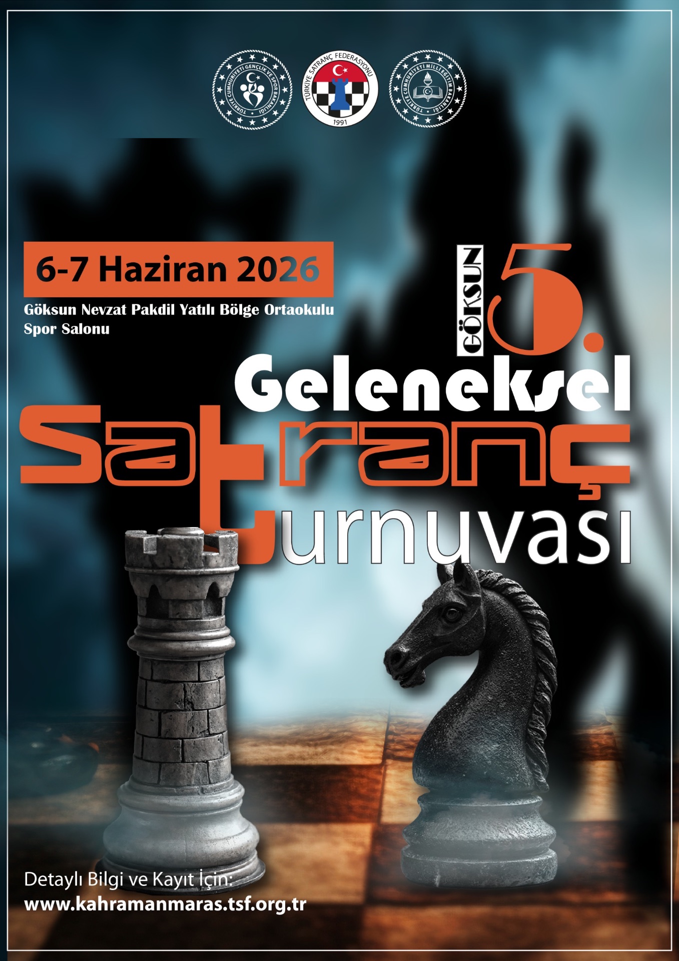 Kahramanmaraş Göksun 5. Geleneksel Satranç Turnuvası