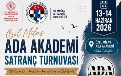 Özel Milas Ada Akademi Satranç Turnuvası