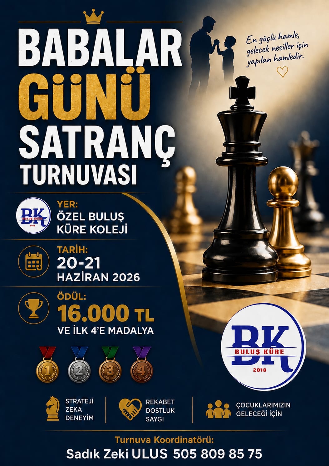 Babalar Günü Satranç Turnuvası
