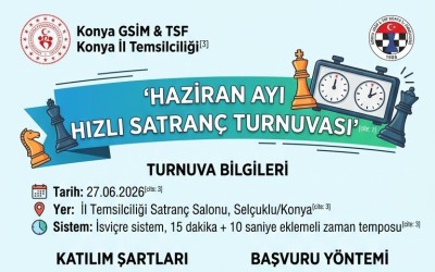 Haziran Ayı Hızlı Satranç Turnuvası
