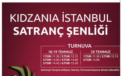 Dünya Satranç Günü Kidzania İstanbul Satranç Turnuvası