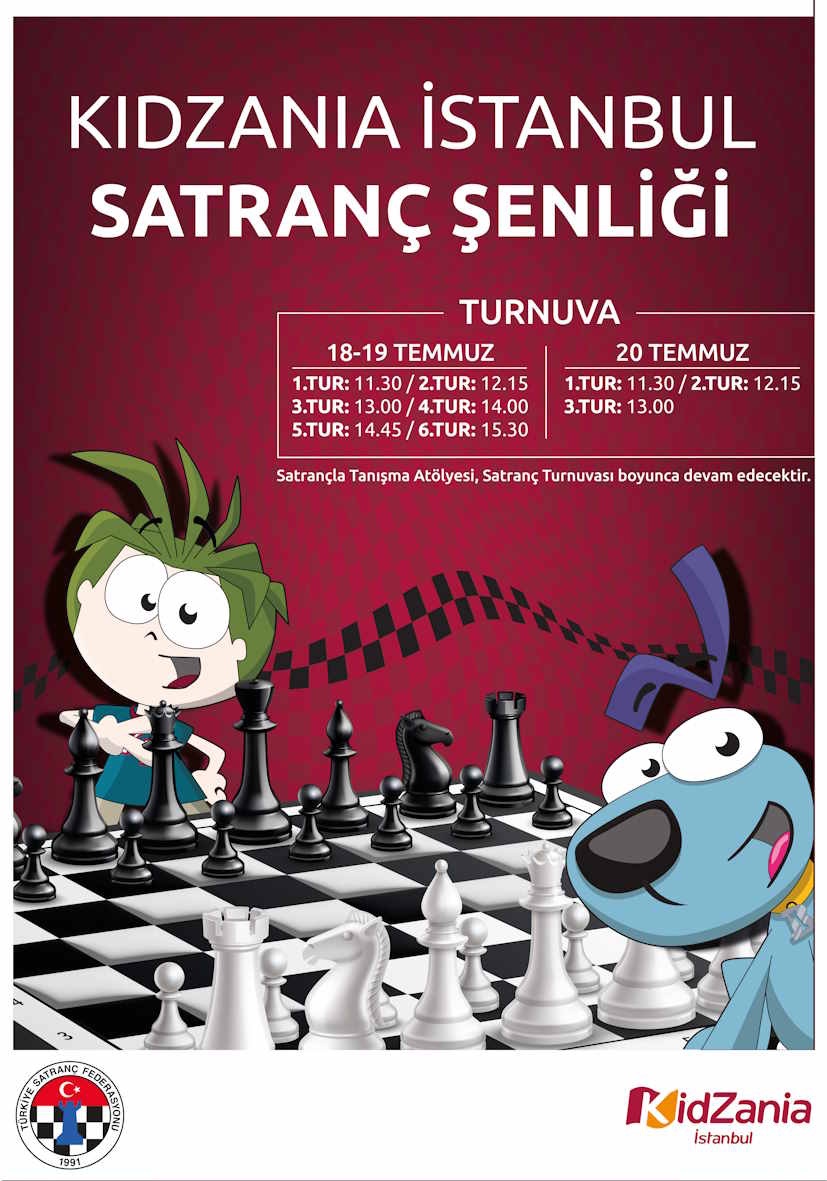 Dünya Satranç Günü Kidzania İstanbul Satranç Turnuvası