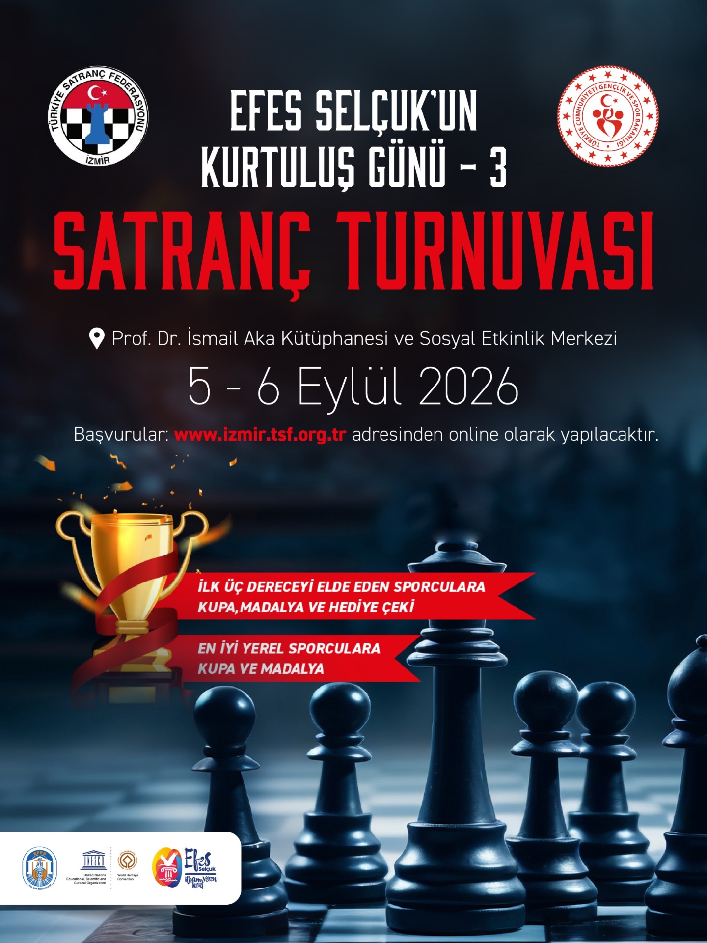 Selçuk Kurtuluş Günü Geleneksel 3. Satranç Turnuvası