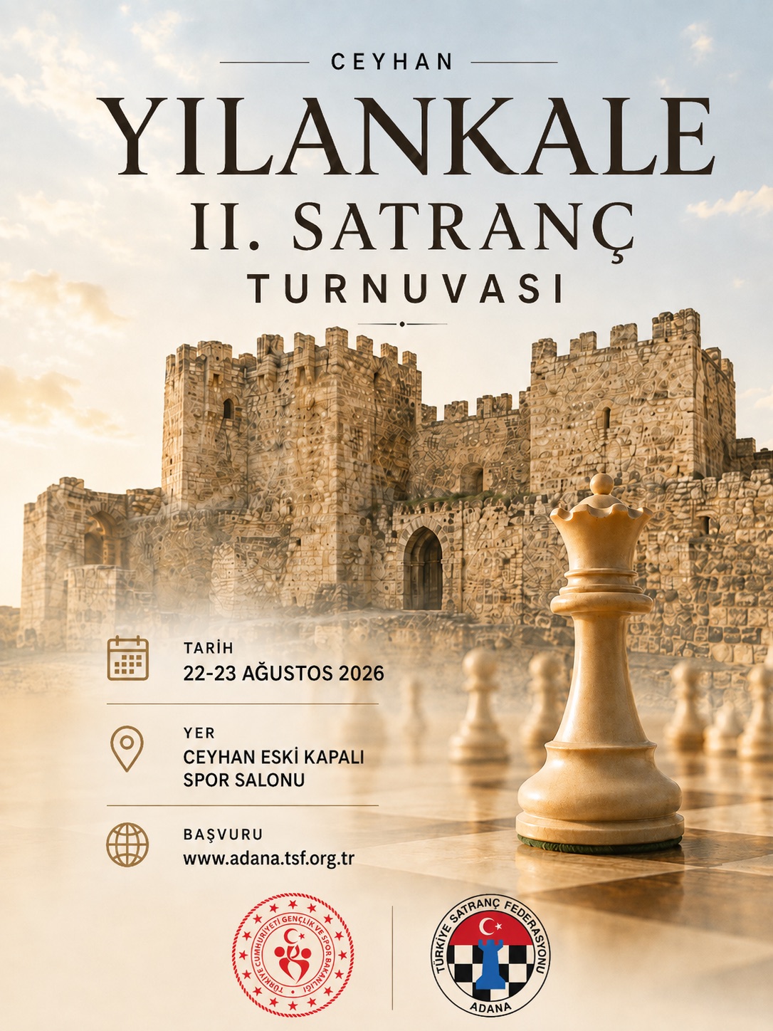 Ceyhan Yılankale II. Satranç Turnuvası