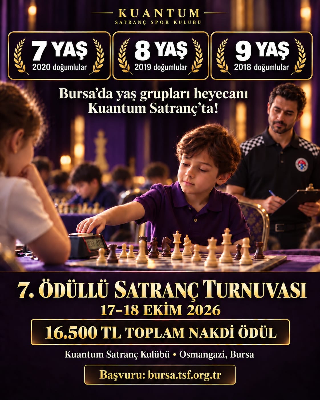 Kuantum Satranç 7. Ödüllü Satranç Turnuvası