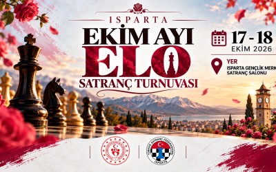 Isparta Ekim Ayı ELO Satranç Turnuvası 2026